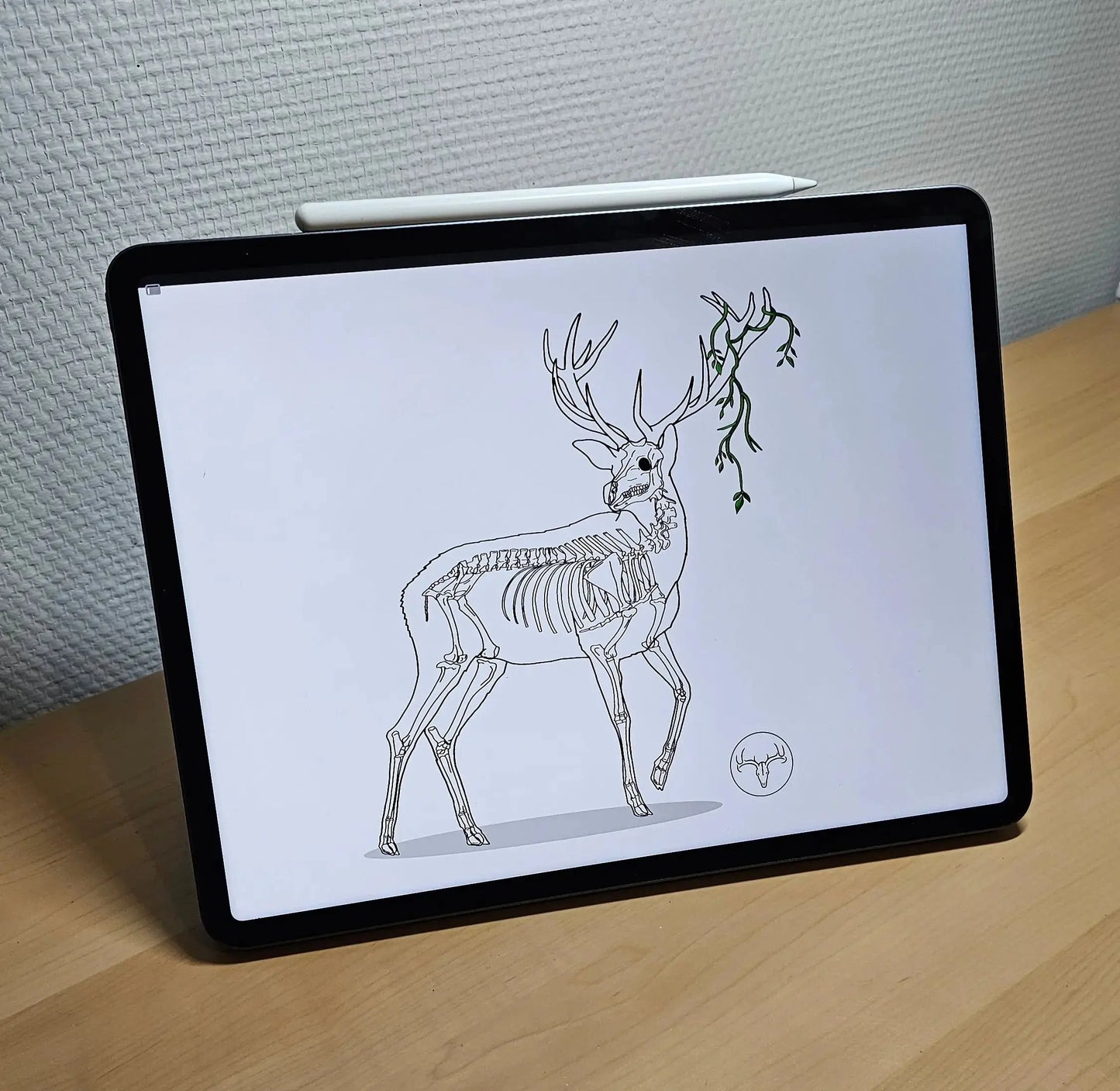 Mug Cerf - 443 ml (15 oz) Dessine moi un squelette