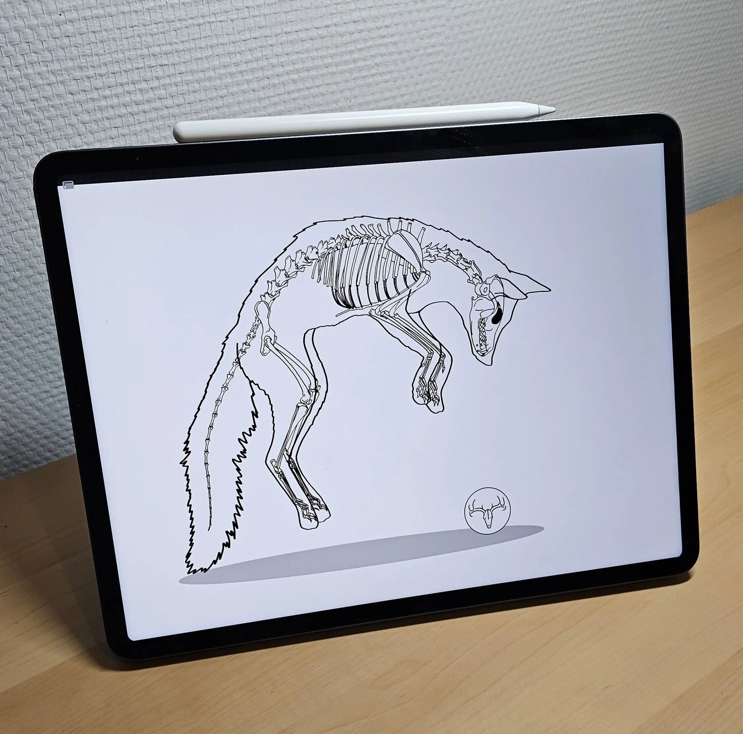 Mug Renard sautant - 325 ml (11 oz) Dessine moi un squelette